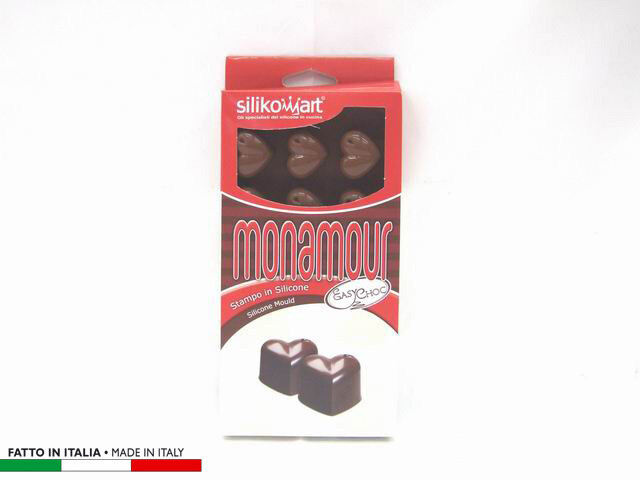 STAMPO 15 CUORI SILICONE X CIOCCOLATO