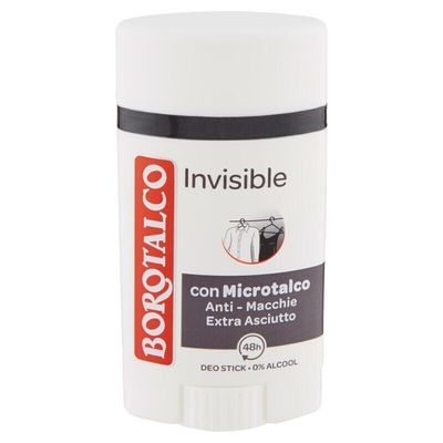 BOROTALCO DEO STICK 40ML INVISIBLE