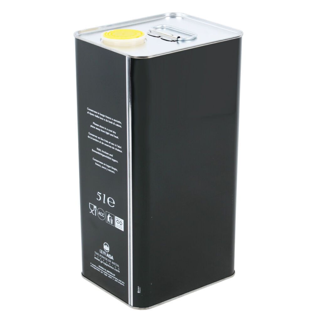 LATTINA PER OLIO C/TAPPO LT 10
