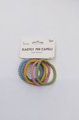 ELASTICI PER CAPELLI PZ 5