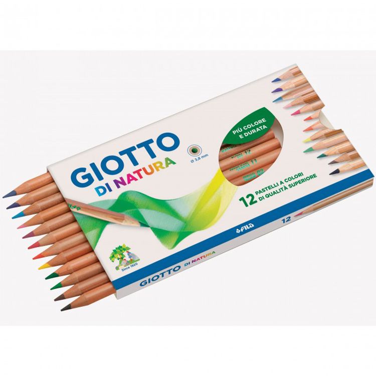 PASTELLI GIOTTO DI NATURA 12PZ