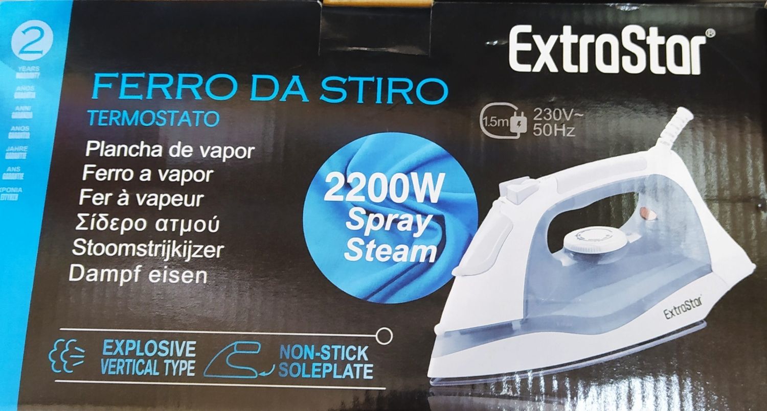 FERRO DA STIRO 2200W VAPORE
