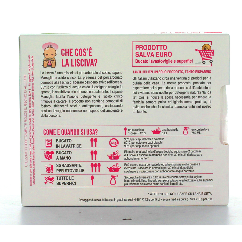 NATURA AM.LISCIVA C/SAP.MARSIG BIO 400GR