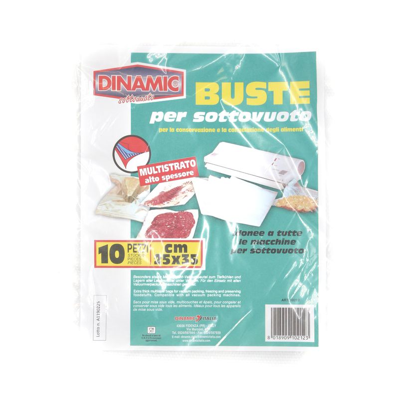 DINAMIC BUSTA SOTTOVUOTO 25X35CM 10PZ