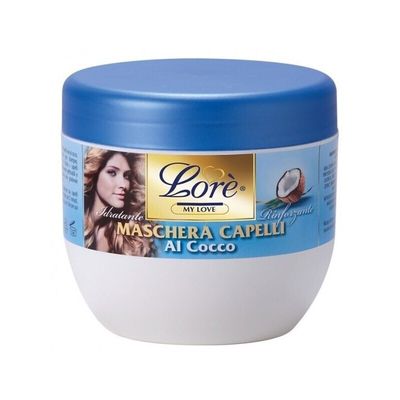 LORE' MASCHERA CAPELLI 500ML COCCO
