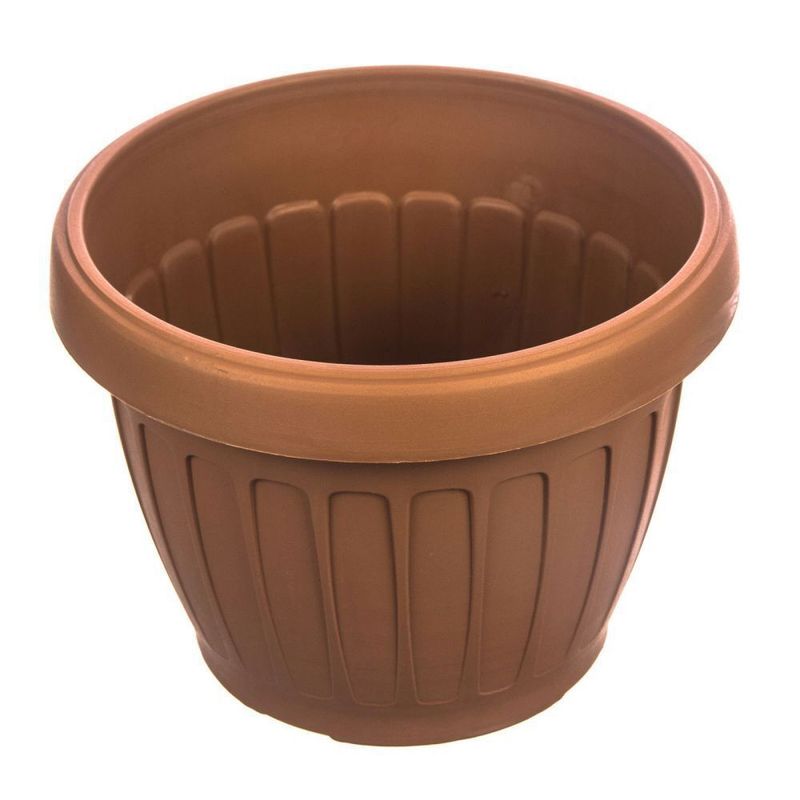 VASO FIORI COTTO BAMA CM 45