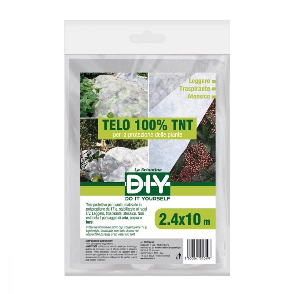 TELO 100% TNT BIANCO 2.4X10M