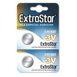 PILA A BOTTONE 3V CR1620 X2