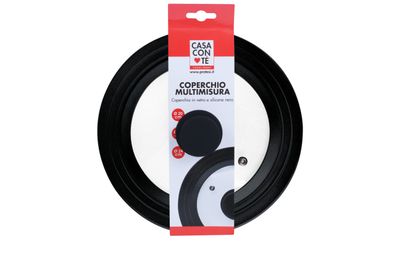 COPERCHIO VETRO/SIL.NERO 20/22/24