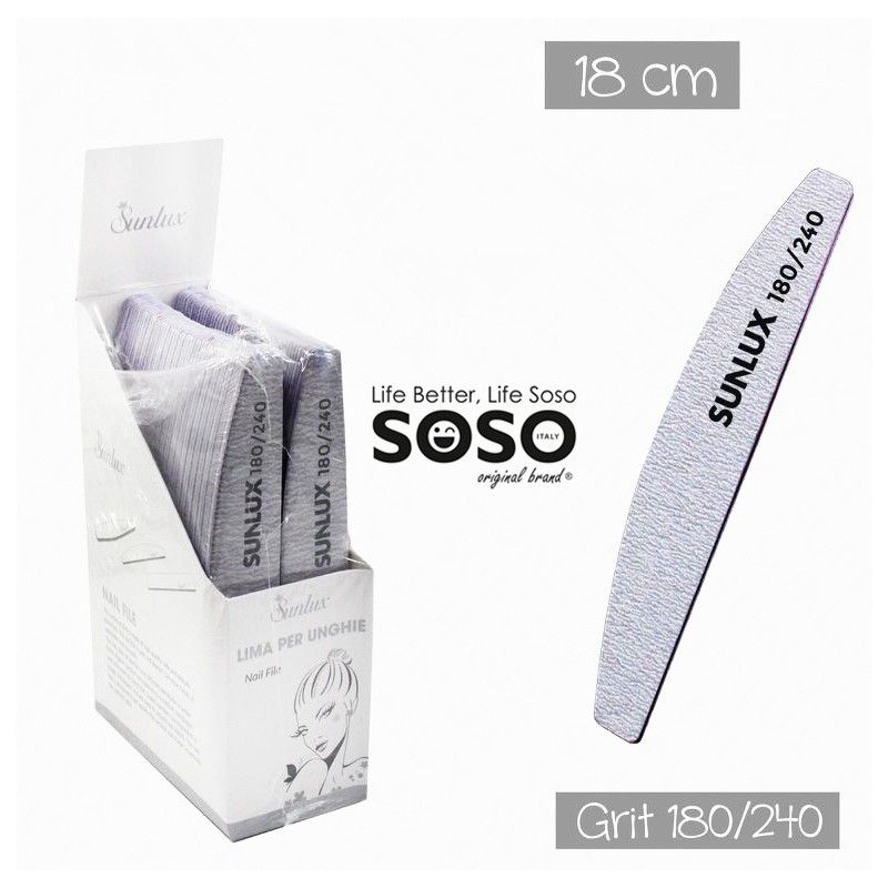 LIMA PER UNGHIE 180/240 18CM