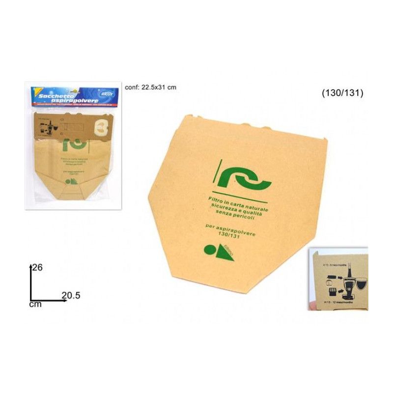 SACCHETTO FILTRO COMP.FOLLETTO 130/131