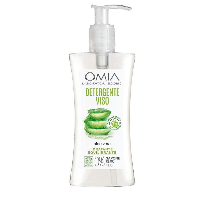 OMIA DETERGENTE VISO 200ML ALOE VERA  DEL SALENTO