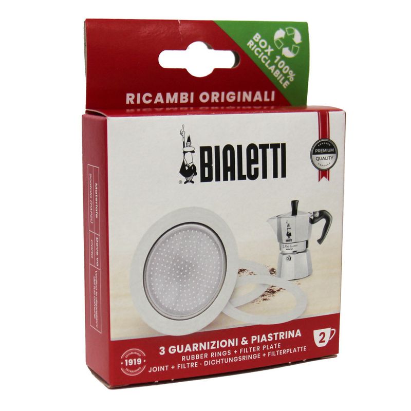 BIALETTI GUARNIZIONI+PIASTR. 2TZ