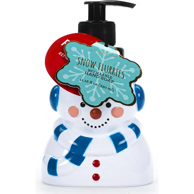 NATALE SAPONE SAGOMATO PUPAZZO NEVE 330ML