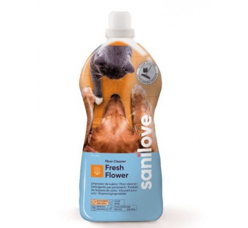 SANILOVE DETERGENTE PAVIMENTI PET 1.5LT FRESH FLOWER