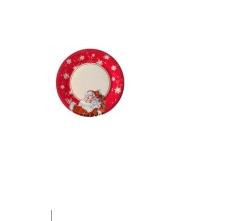 PIATTI SANTA CLAUS 10PZ PIANI