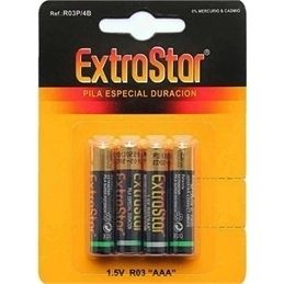 BATTERIE 4X AAA