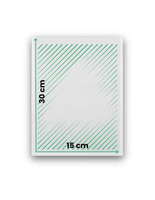 CONF.25 SACCHETTI GOFFRATI 15X30