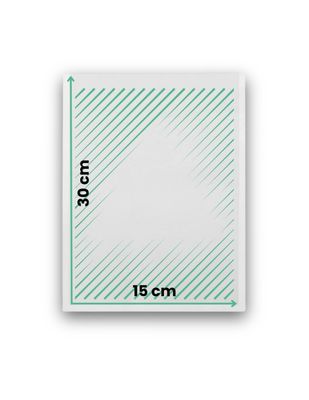 CONF.25 SACCHETTI GOFFRATI 15X30