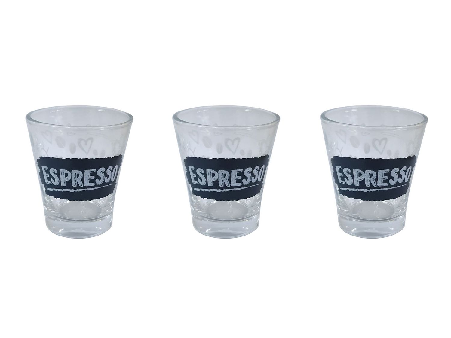 BICCHIERI CAFFE 10CL SMILE PZ3