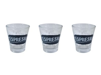 BICCHIERI CAFFE 10CL SMILE PZ3