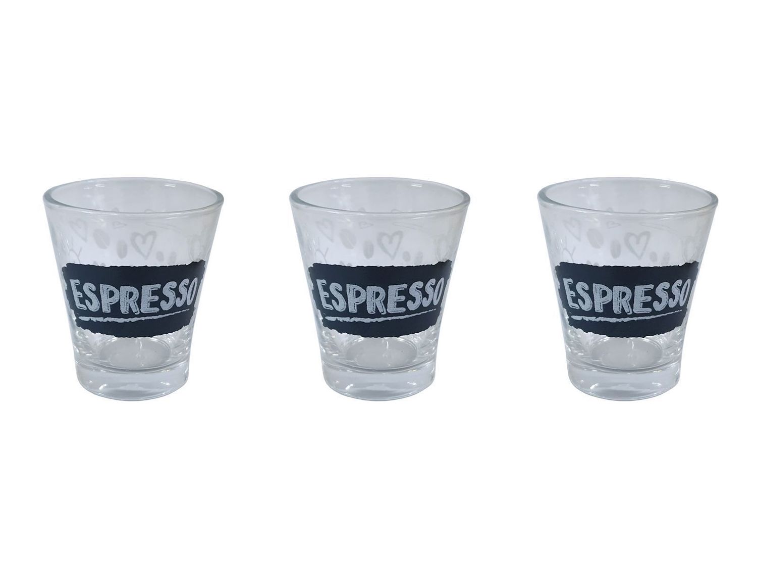 BICCHIERI CAFFE 10CL SMILE PZ3