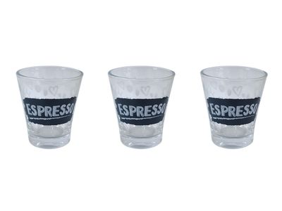 BICCHIERI CAFFE 10CL SMILE PZ3