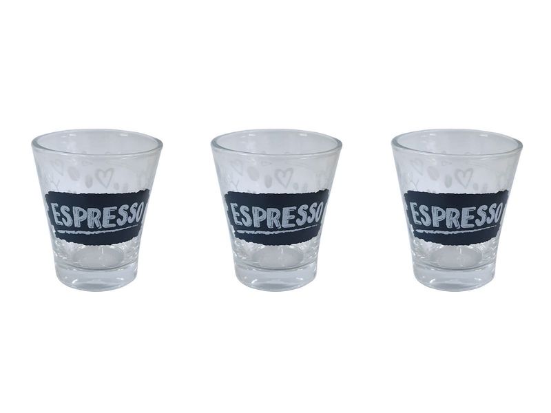 BICCHIERI CAFFE 10CL SMILE PZ3