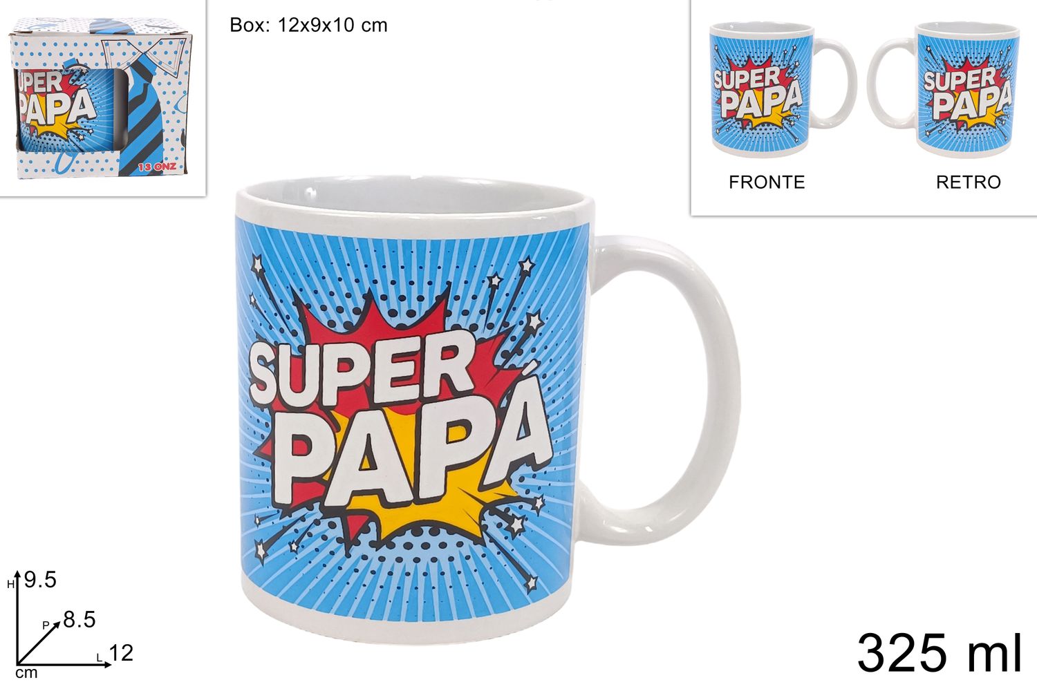 TAZZONE MUG FESTA DEL PAPA'