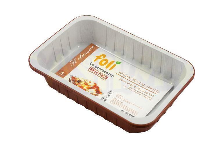 FOLI'CONT.TERRACOTTE 12PORZ.1PZ C/MANICI