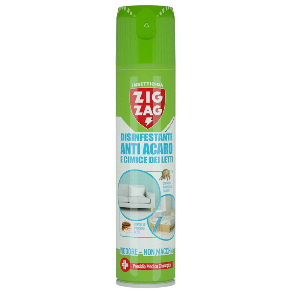 ZIG ZAG INSETT.300ML ACARI/CIMICI LETTI