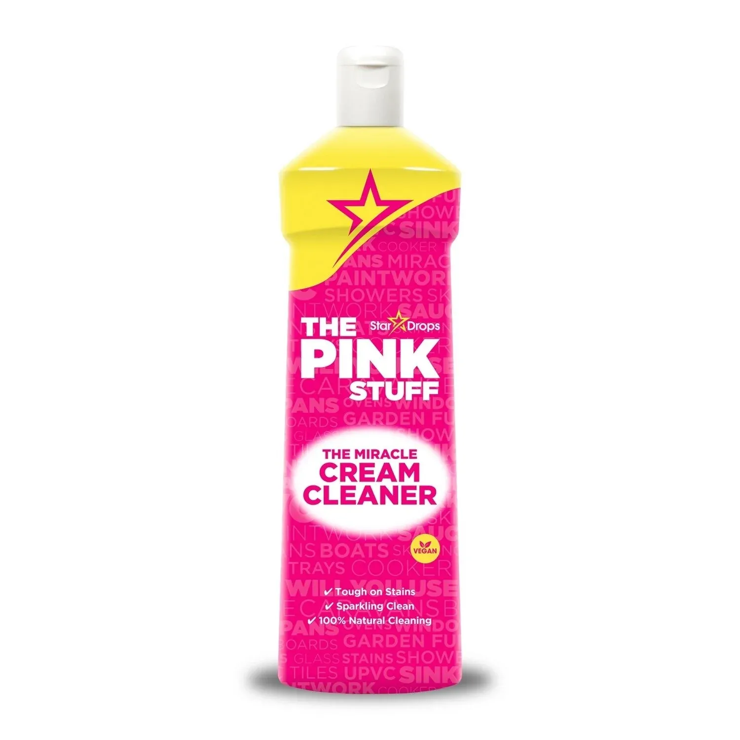 THE PINK STUFF STARDROPS MIRACLE CREAM CLEANER 500ML