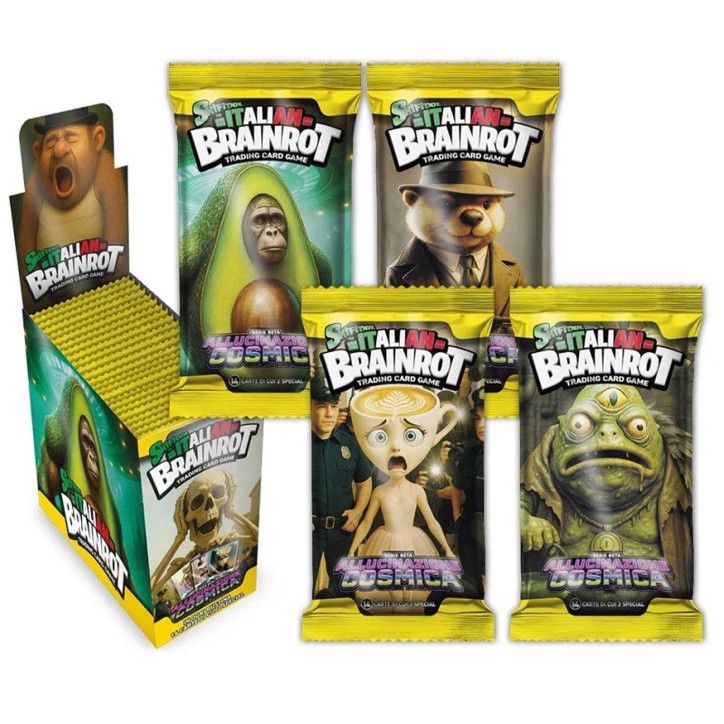 SKIFIDOL ITALIAN BRAINROT TCG ALLUCINAZIONE COSMICA  7 CARTE