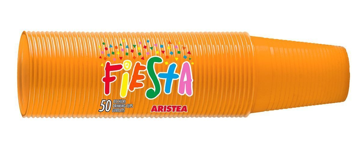 MAJOR BICCHIERI 200CC 50PZ ARANCIO