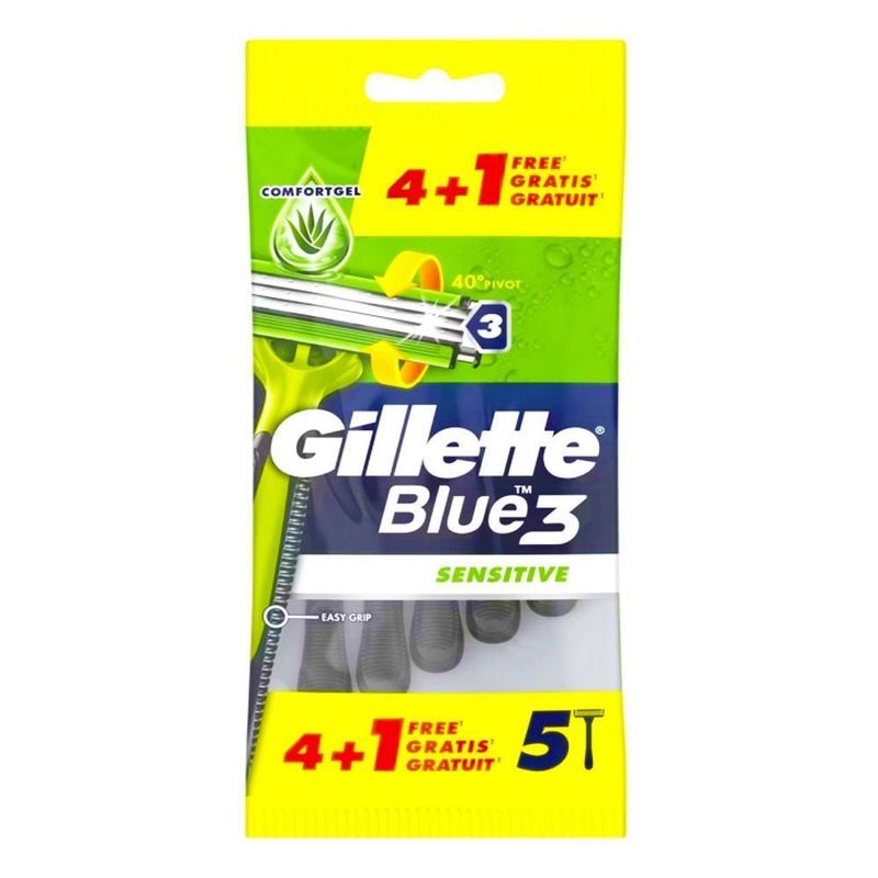 GILLETTE BLUE3 4+1PZ SENSITIVE