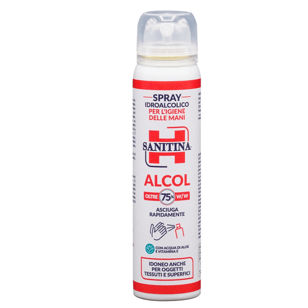 SANITINA SPRAY 75% ALCOOL 100ML