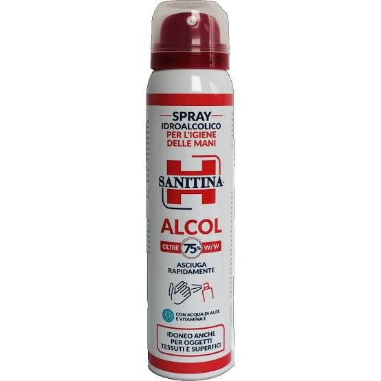 SANITINA SPRAY 75% ALCOOL 100ML