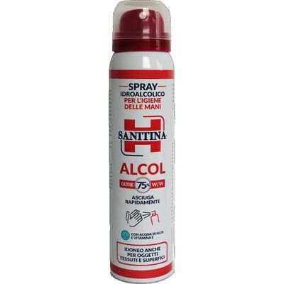 SANITINA SPRAY 75% ALCOOL 100ML