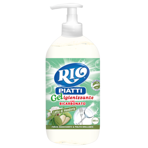 RIO AZZURRO PIATTI C/DISP.500ML MANDORLA