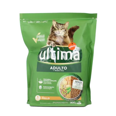 ULTIMA CAT ADULT CROC.POL.ORZ.PISEL.800g