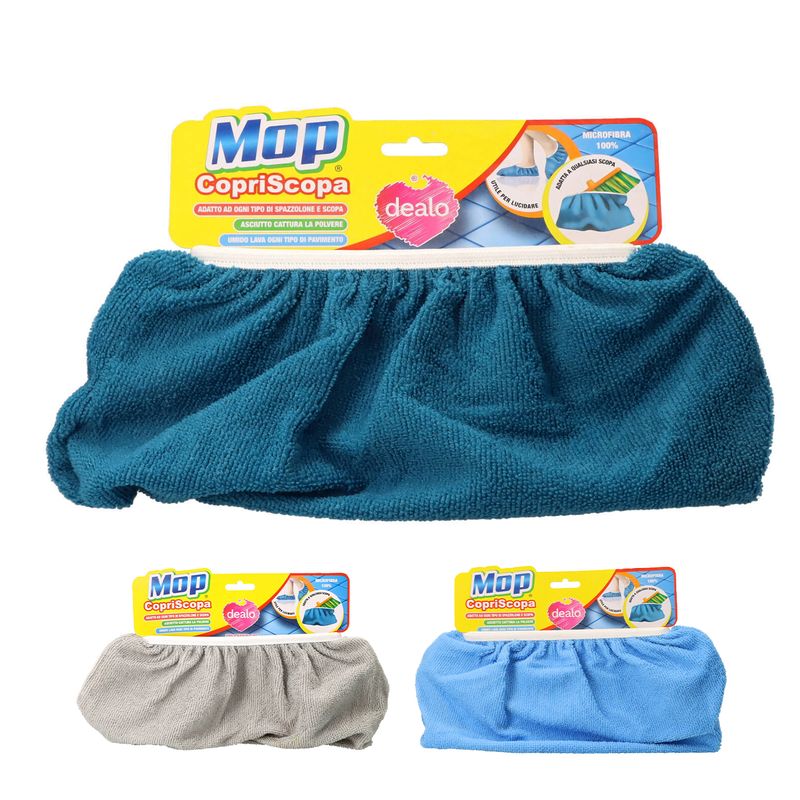 DEALO MOP COPRISCOPA MICROFIBRA 35CM.