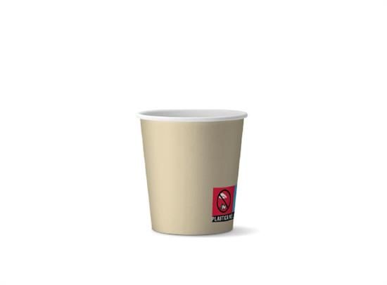 DEALO BICCHIERI CARTA CAFFE'50PZ BEIGE
