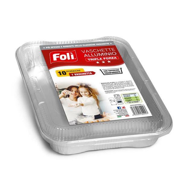 FOLI'CONT.ALLUM.10 PORZ.+COP.PLAST.1PZ