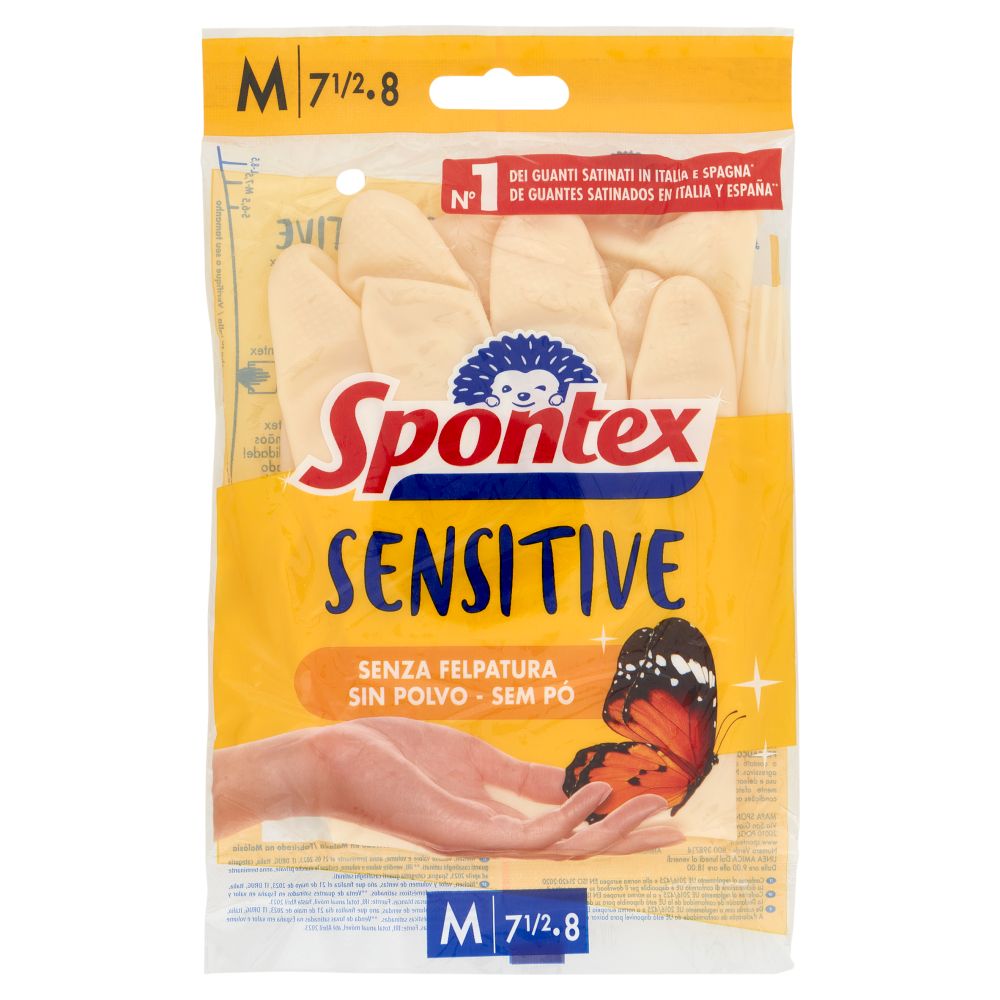 GUANTI SPONTEX SILKY ANTIBATTER.MEDI