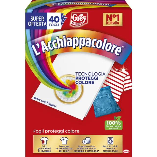 GREY L'ACCHIAPPACOLORE 40 FOGLI