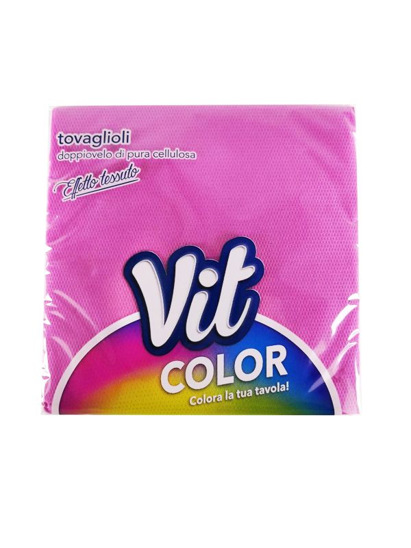 VIT TOVAGLIOLI 33X33 25PZ FUCSIA