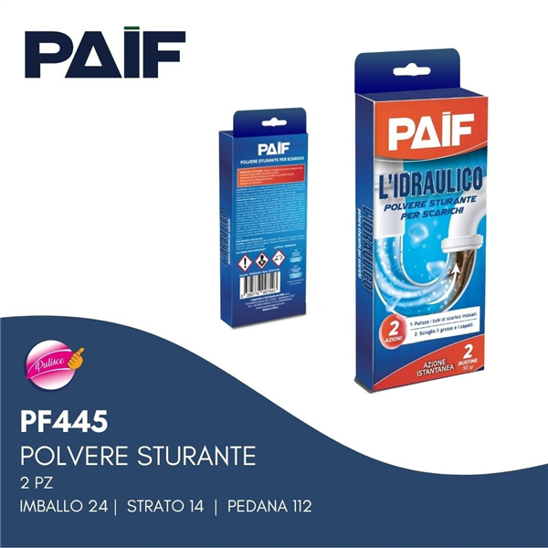 PAIF POLVERE STURANTE 2PZ