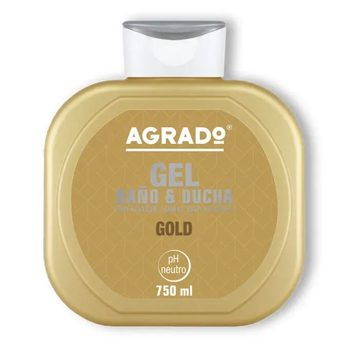 AGRADO DOCCIA GEL 750ML GOLD
