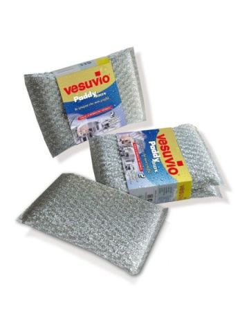 VESUVIO SPUGNA PADDY ACCIAIO INOX 2PZ