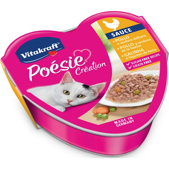 VITAKRAFT CAT POESIE CREAT.VAS.POLLO 85g